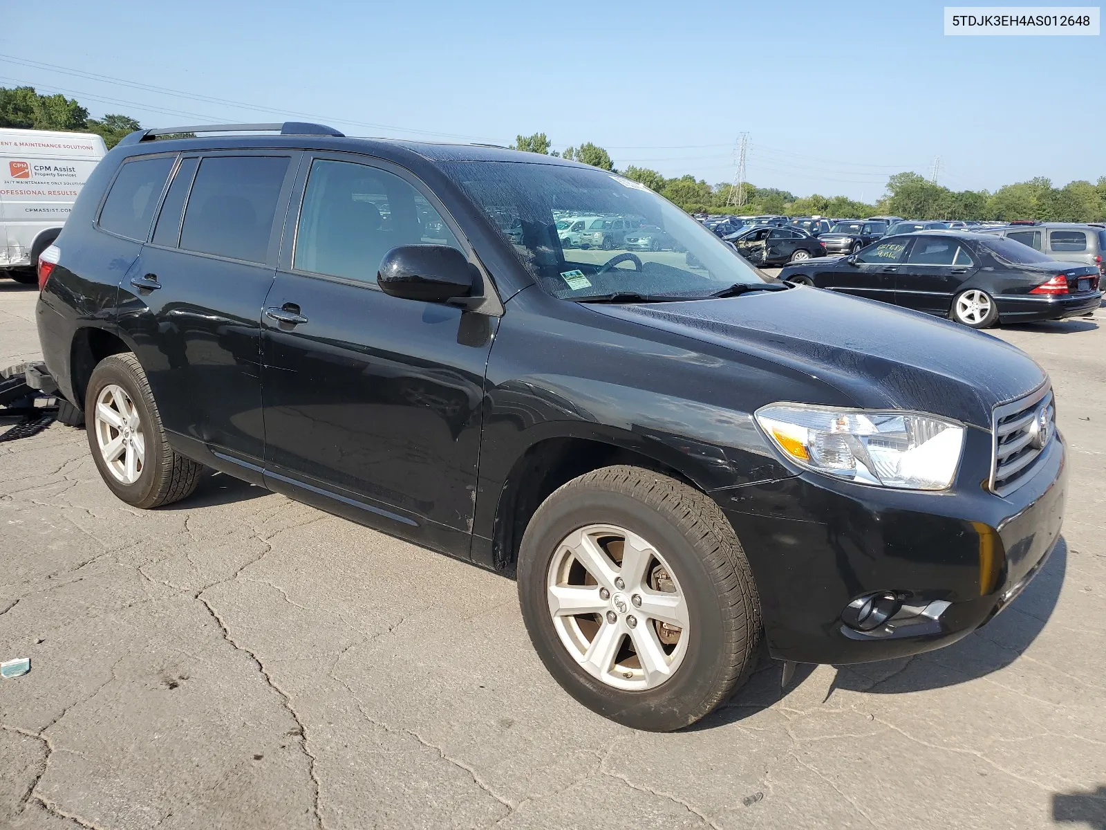 2010 Toyota Highlander Se VIN: 5TDJK3EH4AS012648 Lot: 67052444