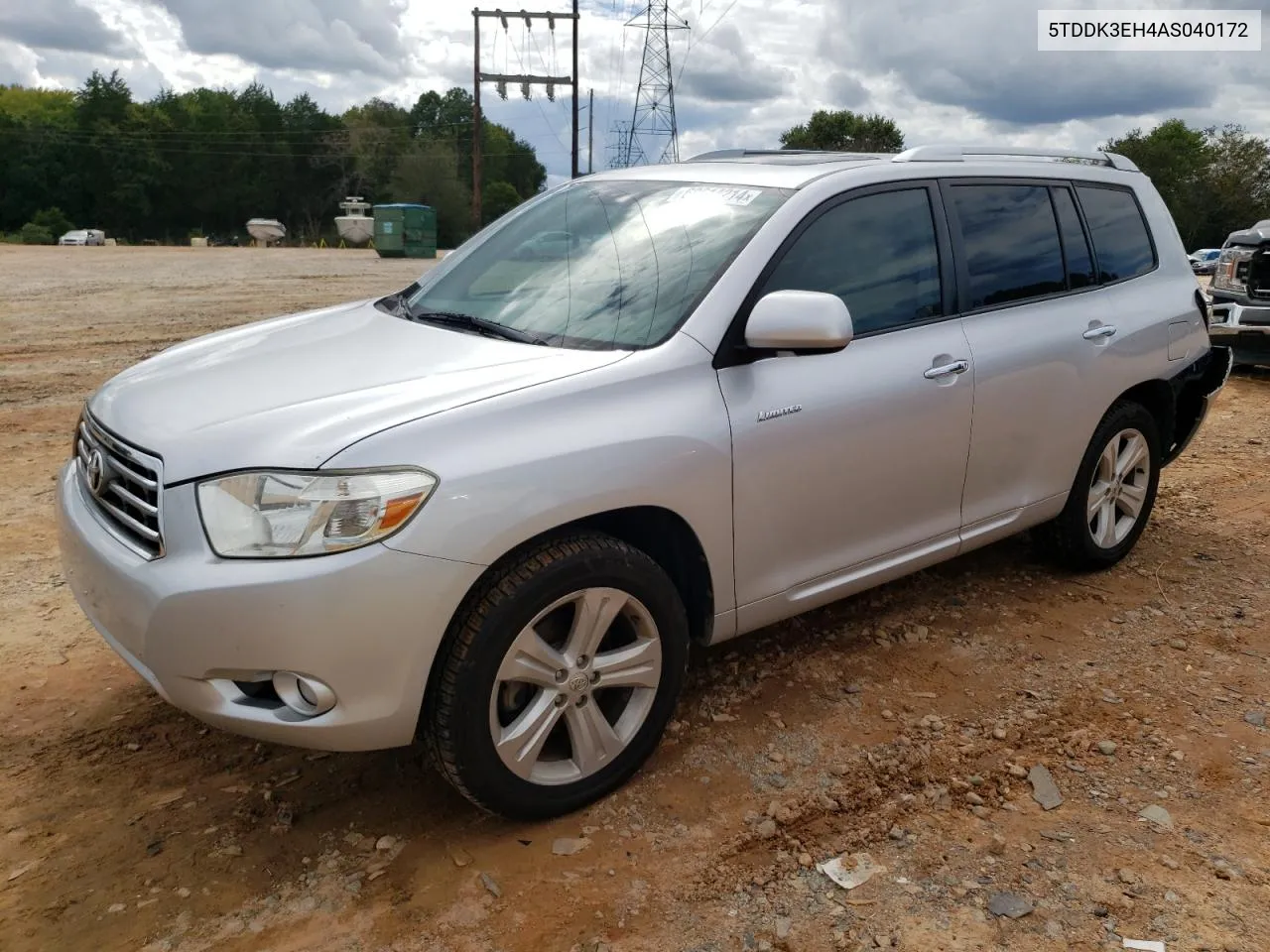 2010 Toyota Highlander Limited VIN: 5TDDK3EH4AS040172 Lot: 68614214