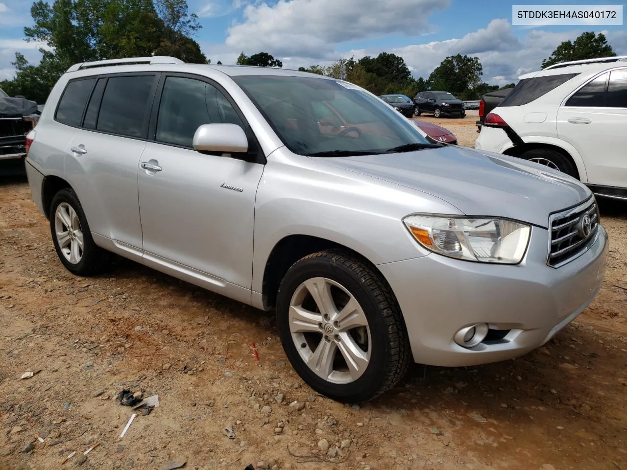 2010 Toyota Highlander Limited VIN: 5TDDK3EH4AS040172 Lot: 68614214