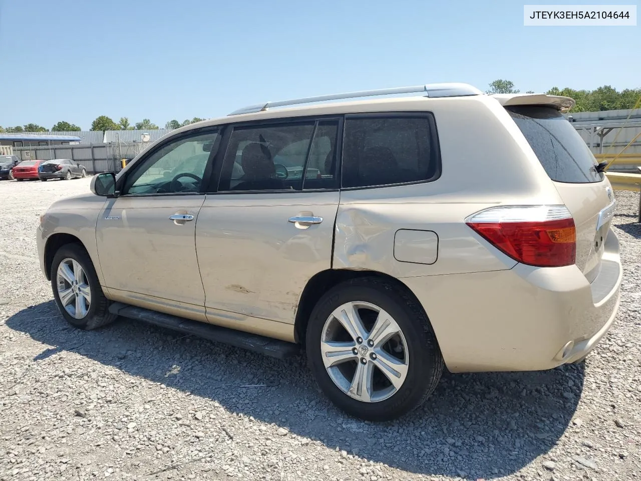 2010 Toyota Highlander Limited VIN: JTEYK3EH5A2104644 Lot: 68802174