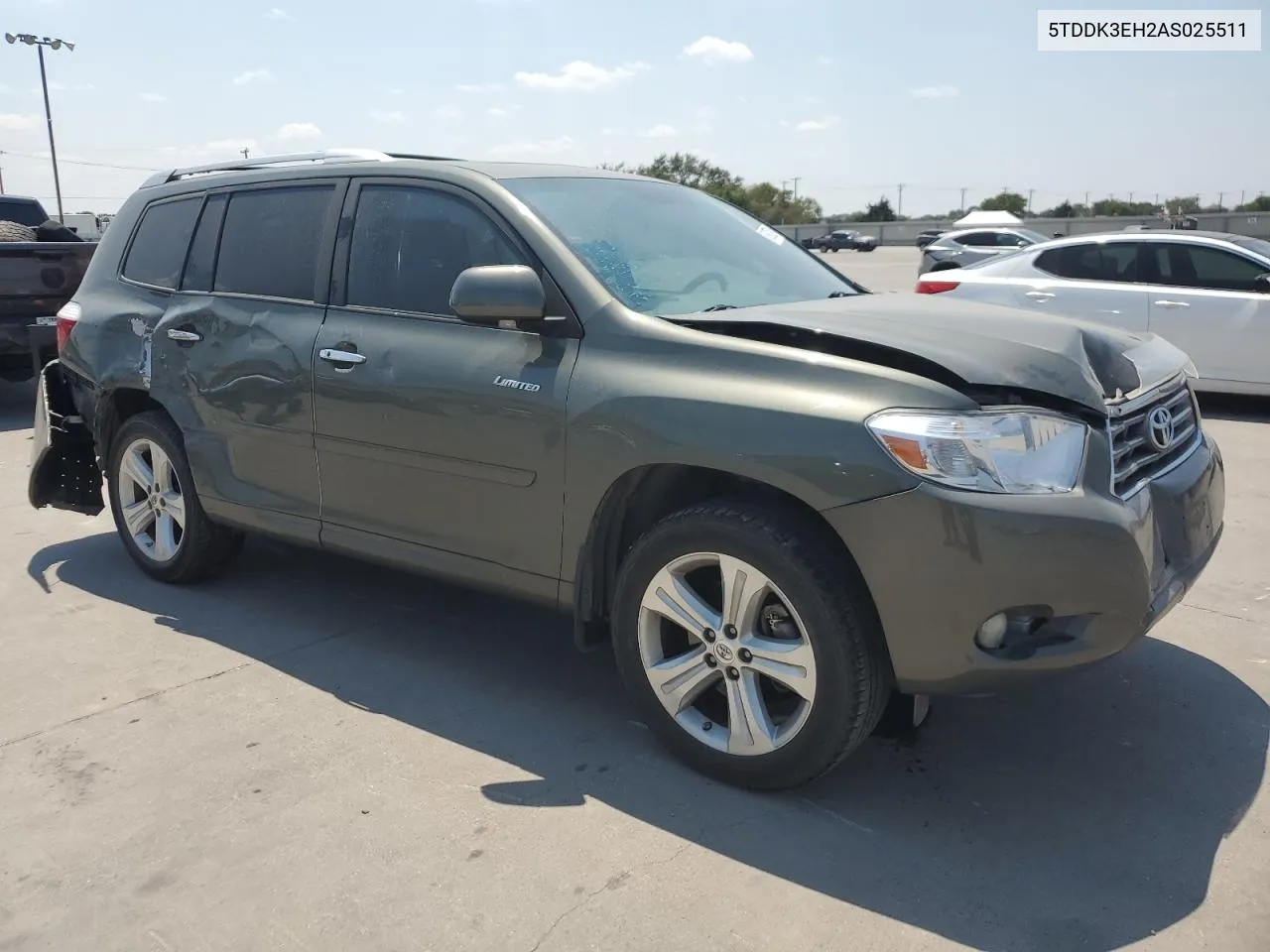 2010 Toyota Highlander Limited VIN: 5TDDK3EH2AS025511 Lot: 68902294