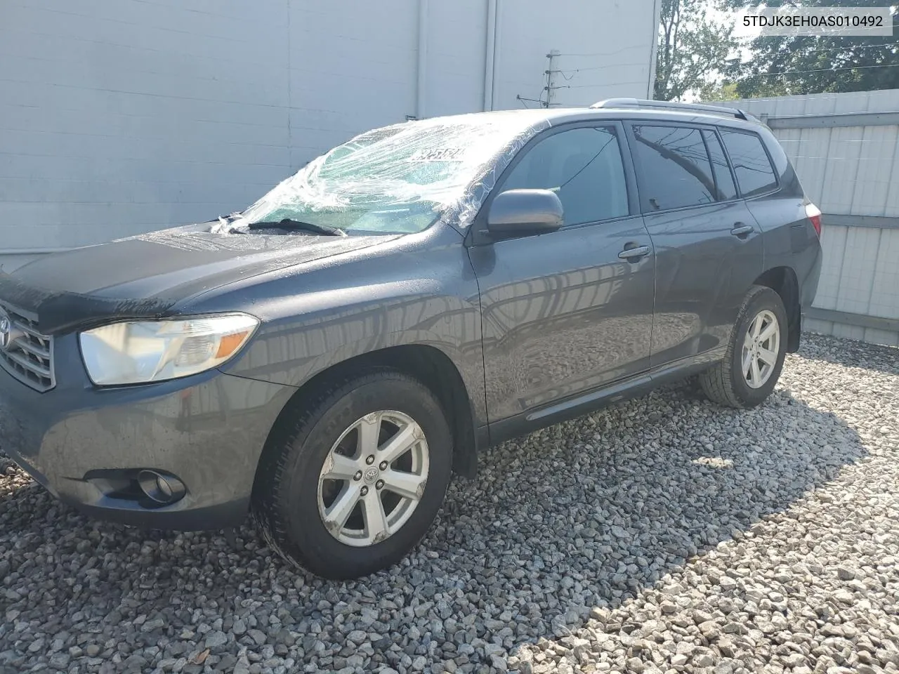 2010 Toyota Highlander Se VIN: 5TDJK3EH0AS010492 Lot: 69751524