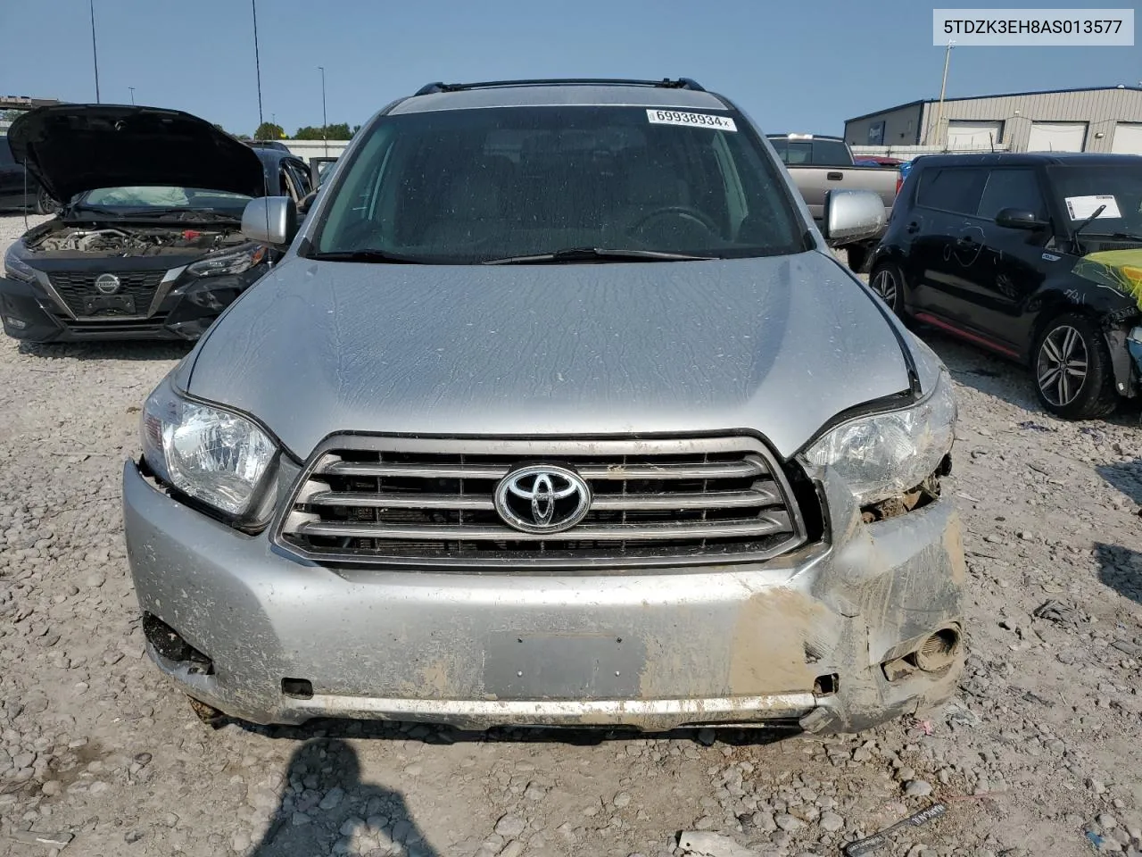 2010 Toyota Highlander VIN: 5TDZK3EH8AS013577 Lot: 69938934