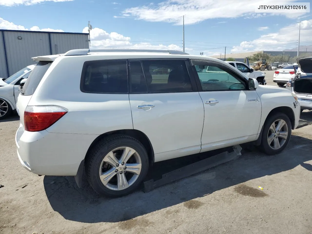 2010 Toyota Highlander Limited VIN: JTEYK3EH1A2102616 Lot: 69967654