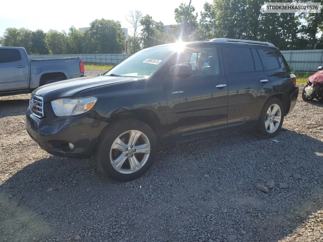 2010 Toyota Highlander Limited VIN: 5TDDK3EHXAS021576 Lot: 69987674