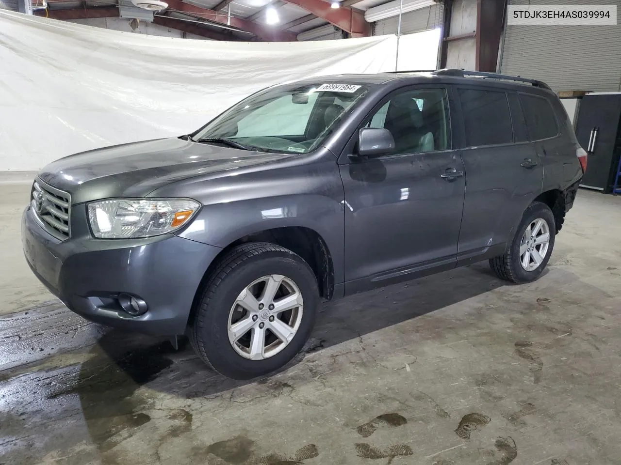 2010 Toyota Highlander Se VIN: 5TDJK3EH4AS039994 Lot: 69991984