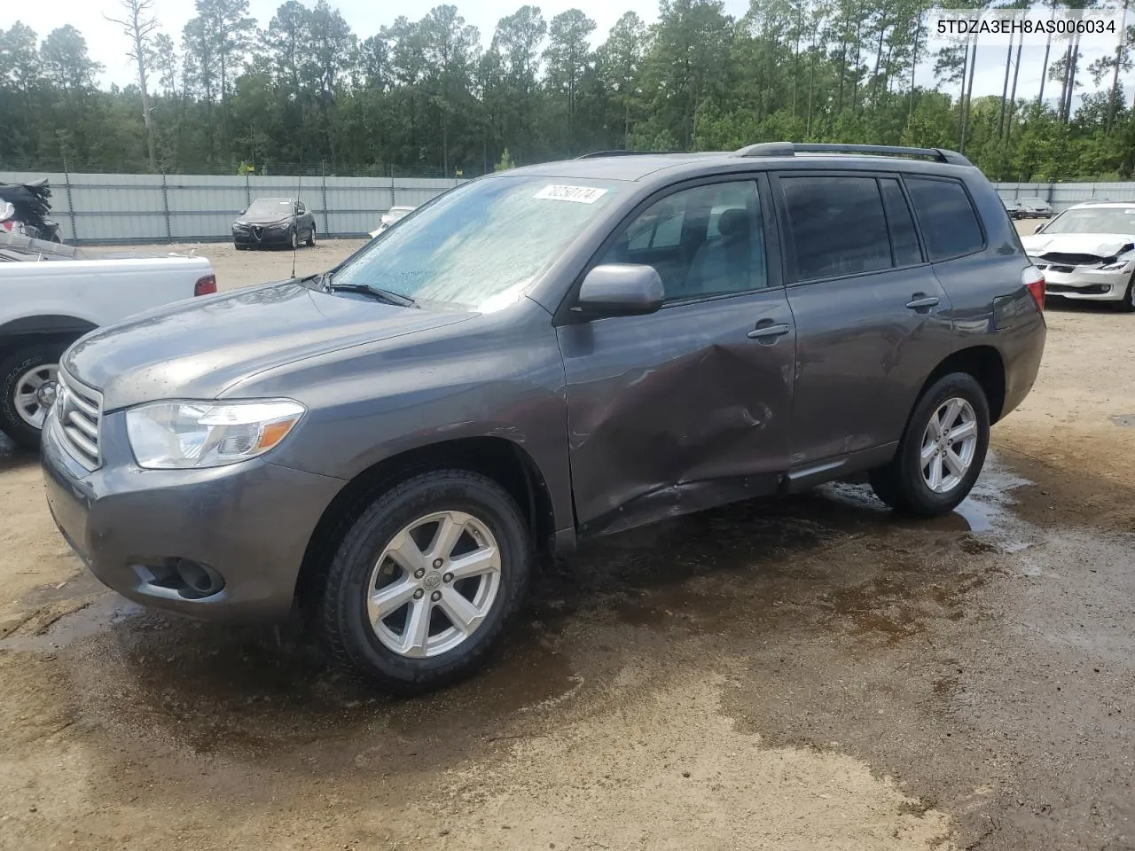 2010 Toyota Highlander VIN: 5TDZA3EH8AS006034 Lot: 70250174