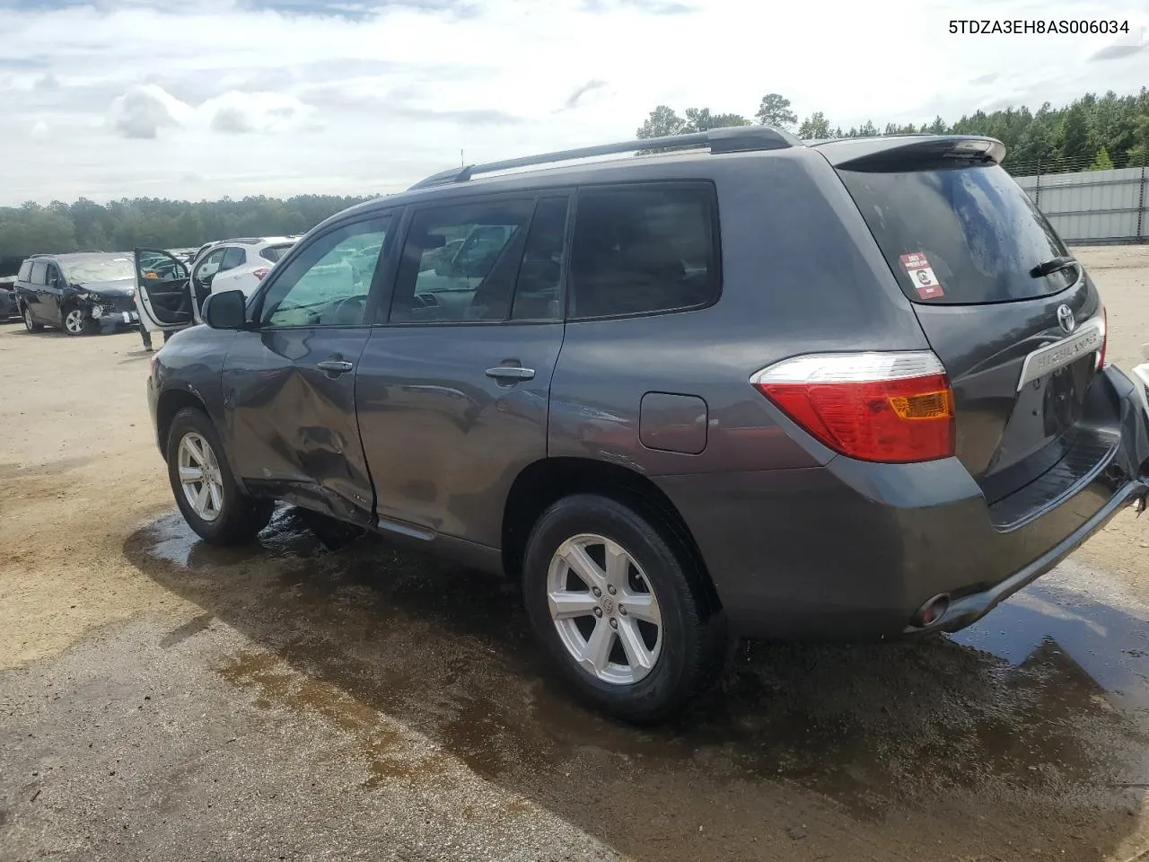 2010 Toyota Highlander VIN: 5TDZA3EH8AS006034 Lot: 70250174