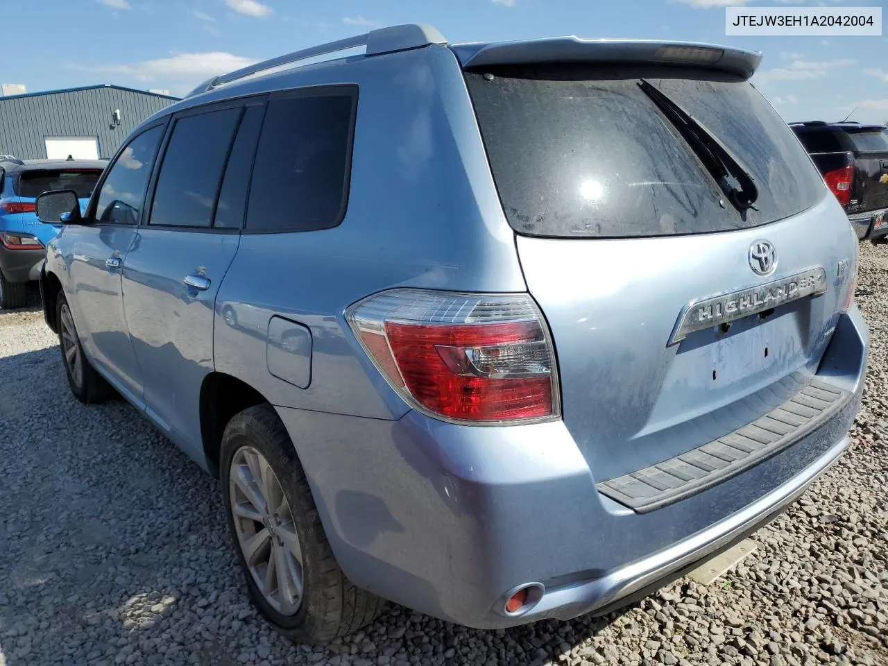 2010 Toyota Highlander Hybrid Limited VIN: JTEJW3EH1A2042004 Lot: 70640564