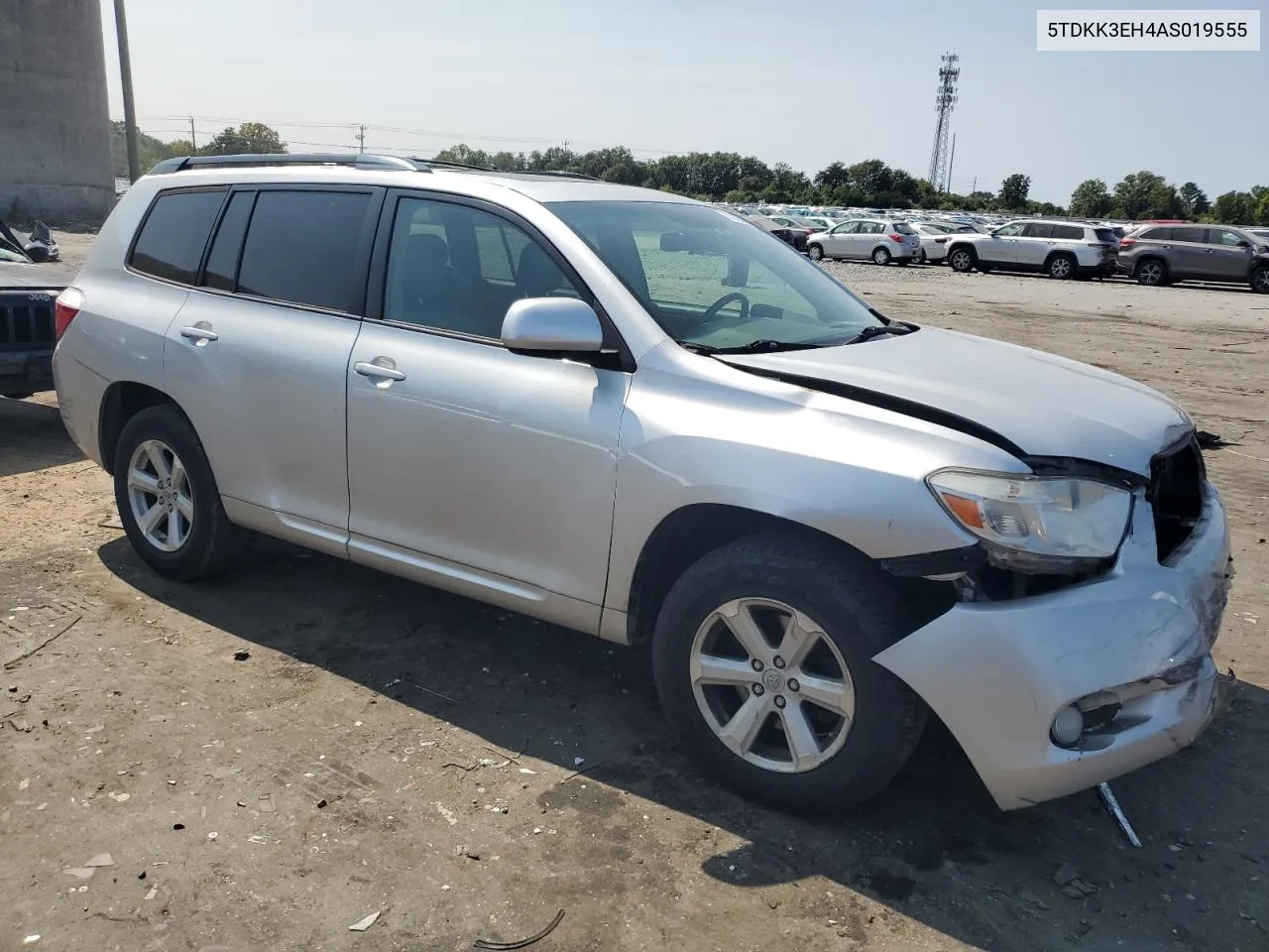 2010 Toyota Highlander Se VIN: 5TDKK3EH4AS019555 Lot: 70792204