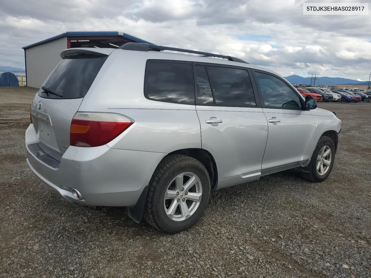 2010 Toyota Highlander Se VIN: 5TDJK3EH8AS028917 Lot: 70808854