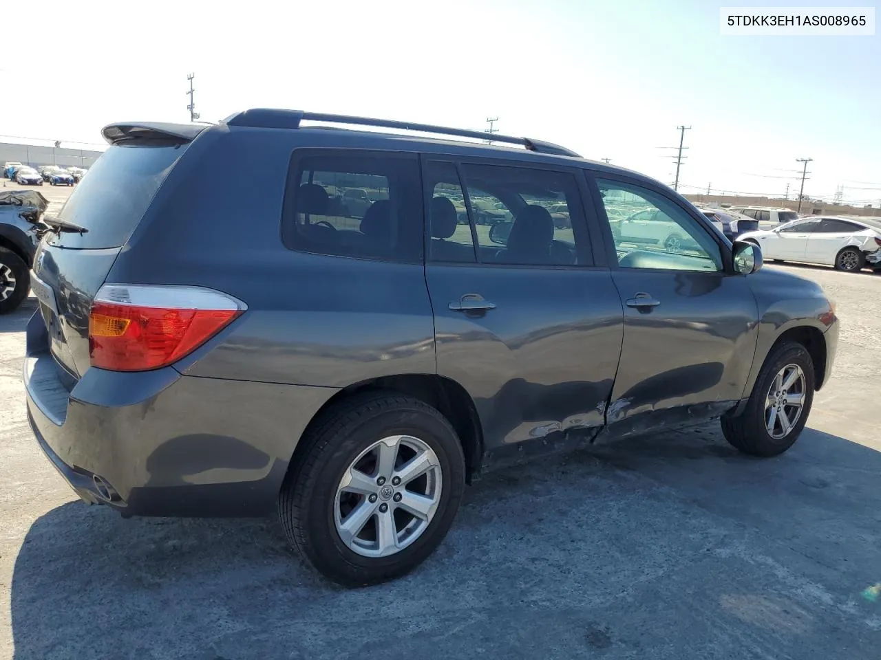 2010 Toyota Highlander Se VIN: 5TDKK3EH1AS008965 Lot: 70889004