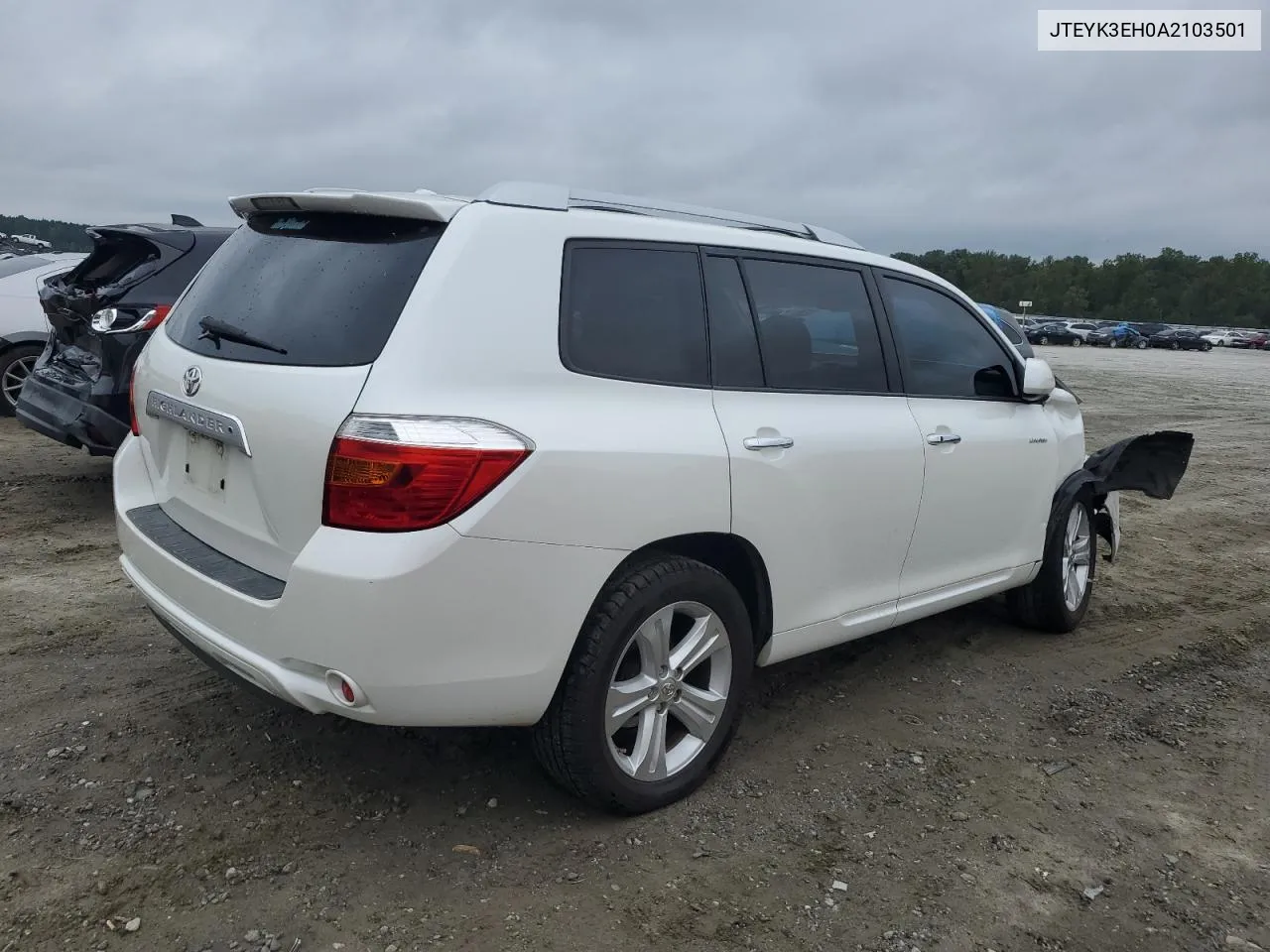 2010 Toyota Highlander Limited VIN: JTEYK3EH0A2103501 Lot: 71622814