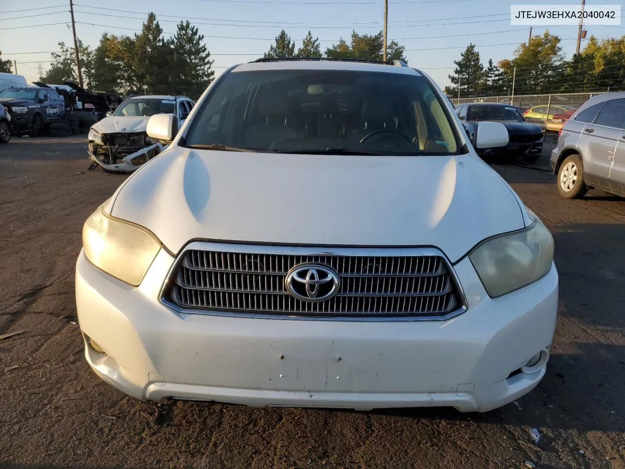 2010 Toyota Highlander Hybrid Limited VIN: JTEJW3EHXA2040042 Lot: 71660464