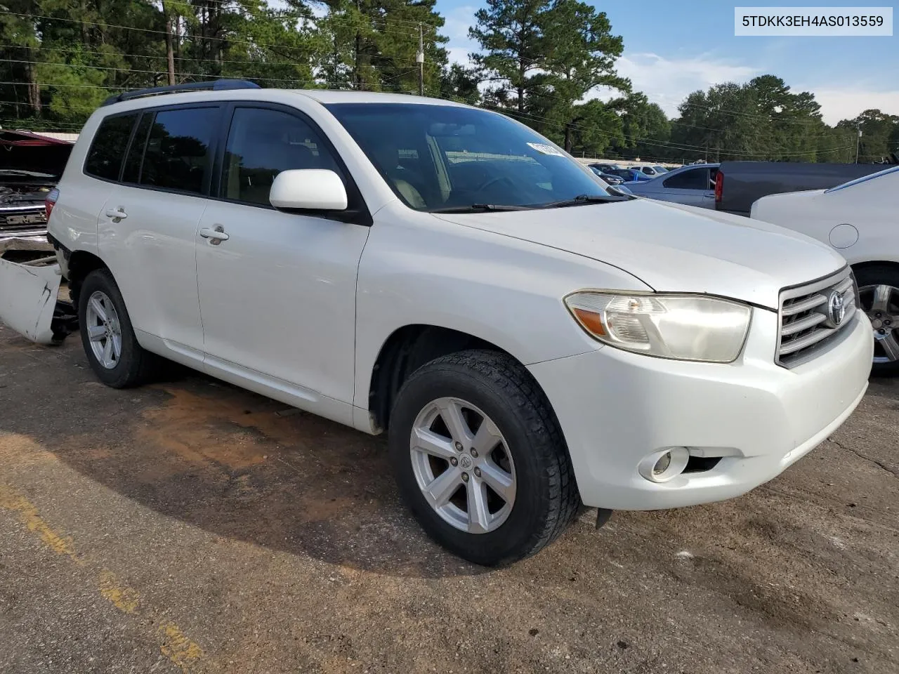 2010 Toyota Highlander Se VIN: 5TDKK3EH4AS013559 Lot: 71735234