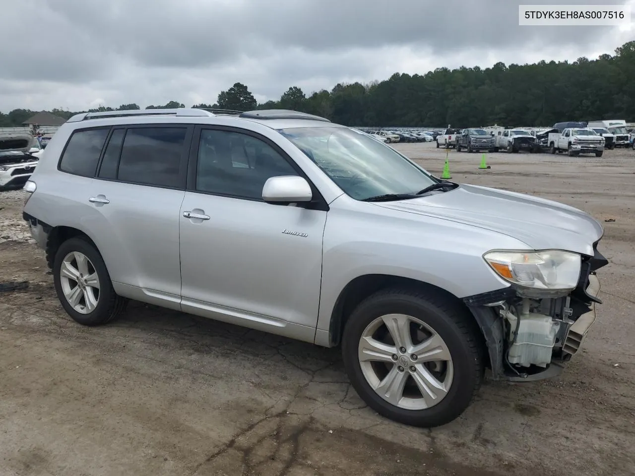 2010 Toyota Highlander Limited VIN: 5TDYK3EH8AS007516 Lot: 71835684