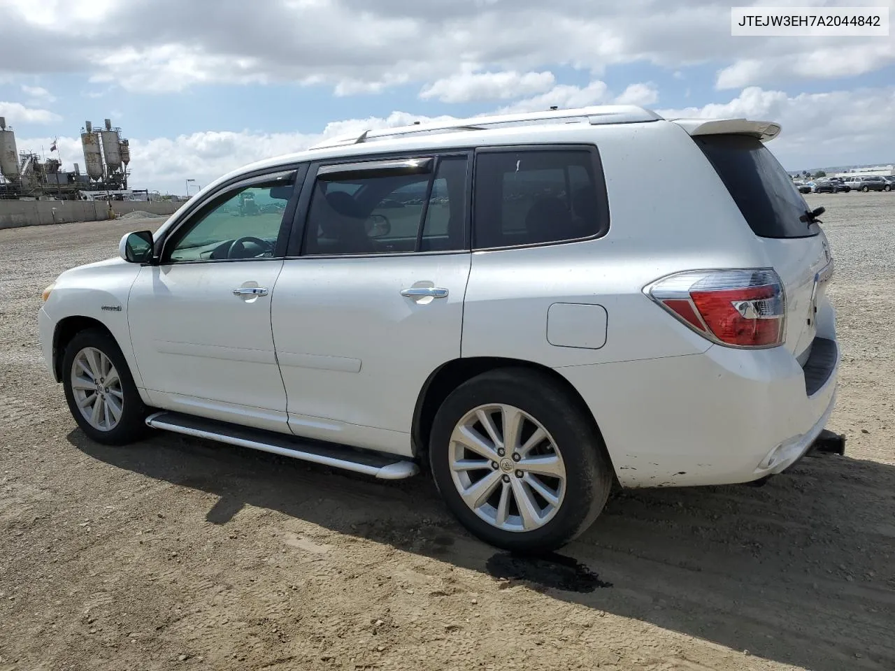 2010 Toyota Highlander Hybrid Limited VIN: JTEJW3EH7A2044842 Lot: 71854494