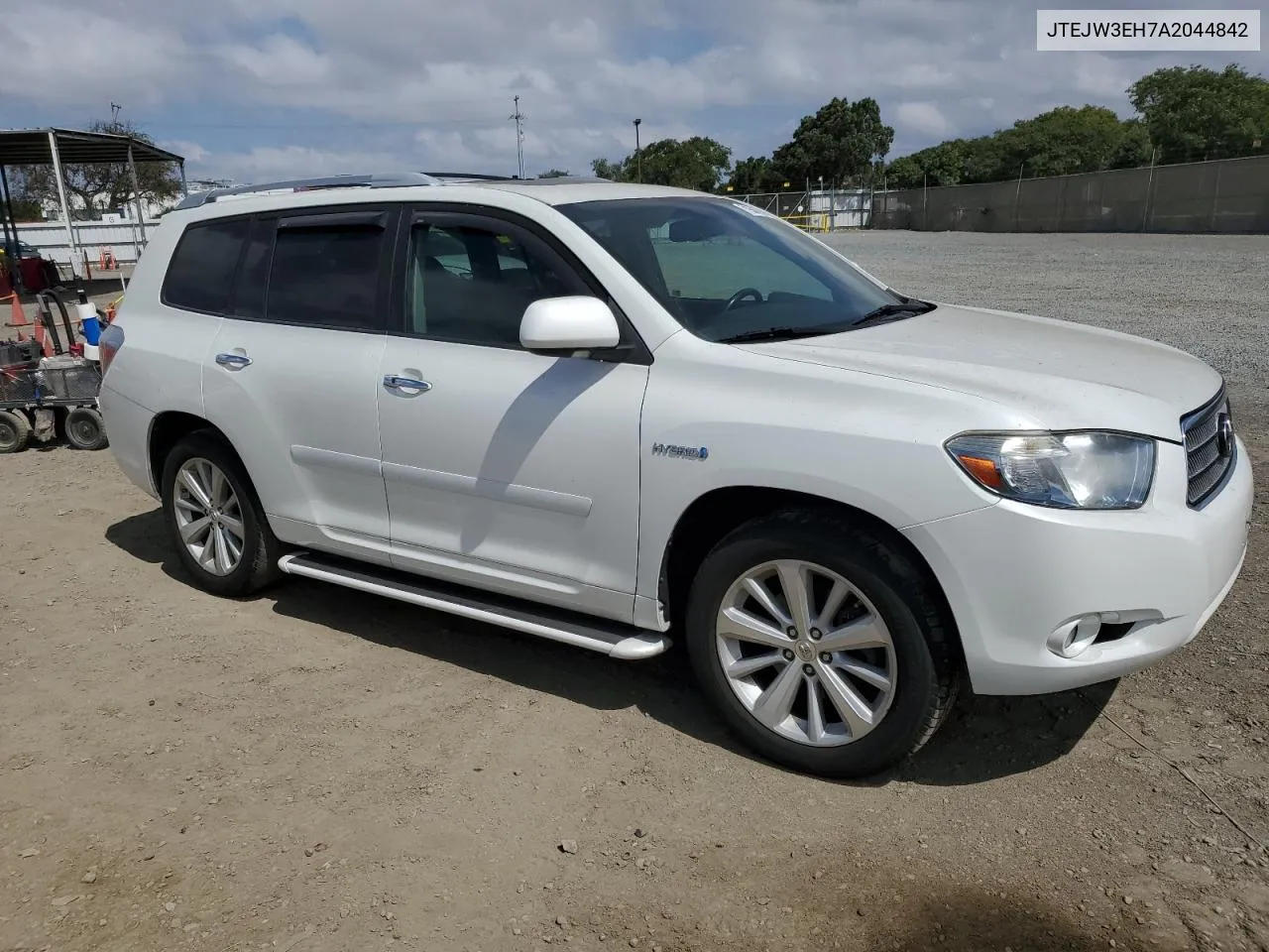 2010 Toyota Highlander Hybrid Limited VIN: JTEJW3EH7A2044842 Lot: 71854494