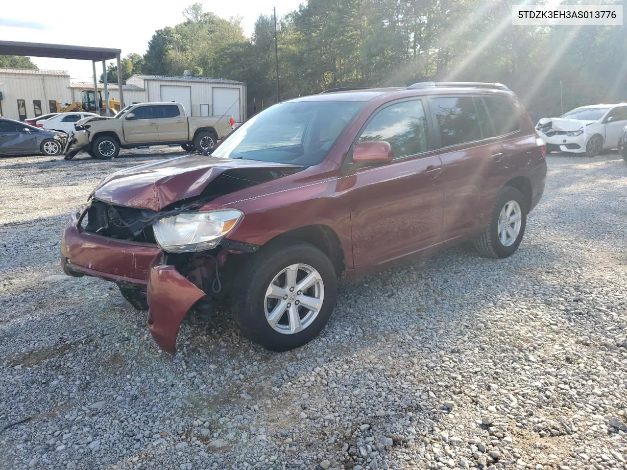 2010 Toyota Highlander VIN: 5TDZK3EH3AS013776 Lot: 72852384