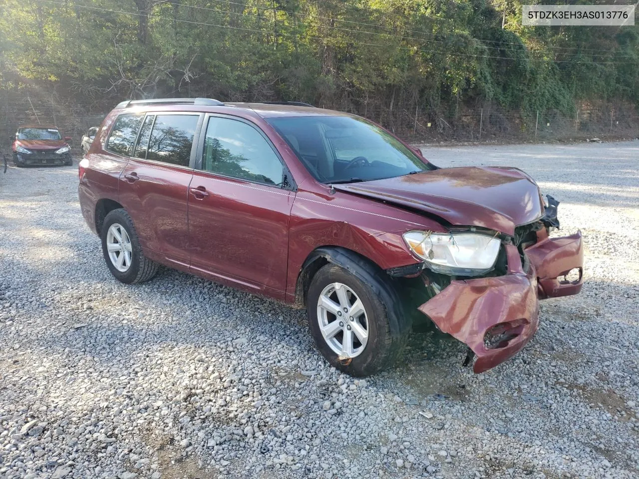 2010 Toyota Highlander VIN: 5TDZK3EH3AS013776 Lot: 72852384