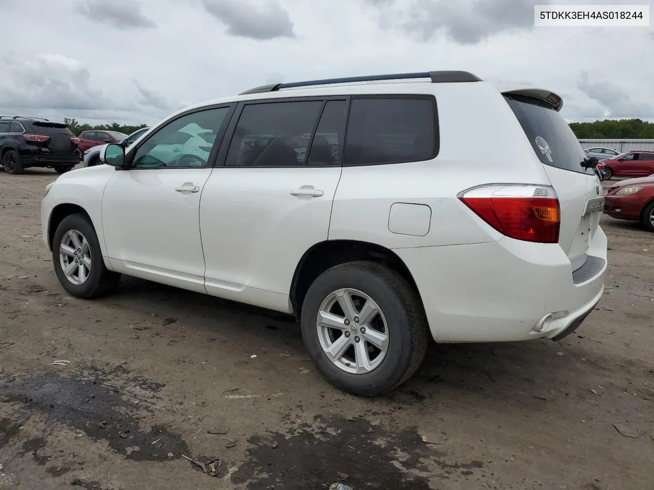 2010 Toyota Highlander Se VIN: 5TDKK3EH4AS018244 Lot: 73244344