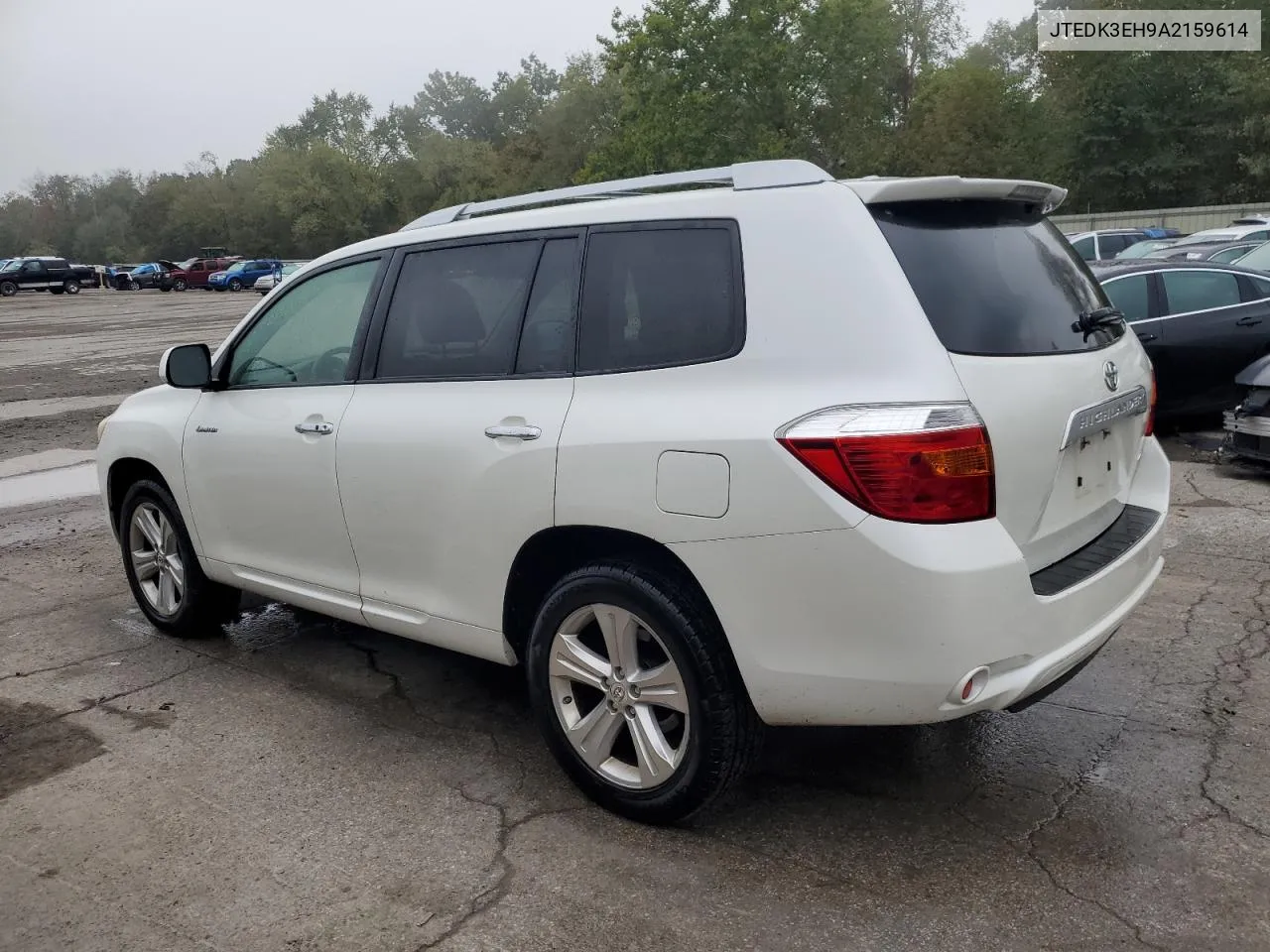 JTEDK3EH9A2159614 2010 Toyota Highlander Limited