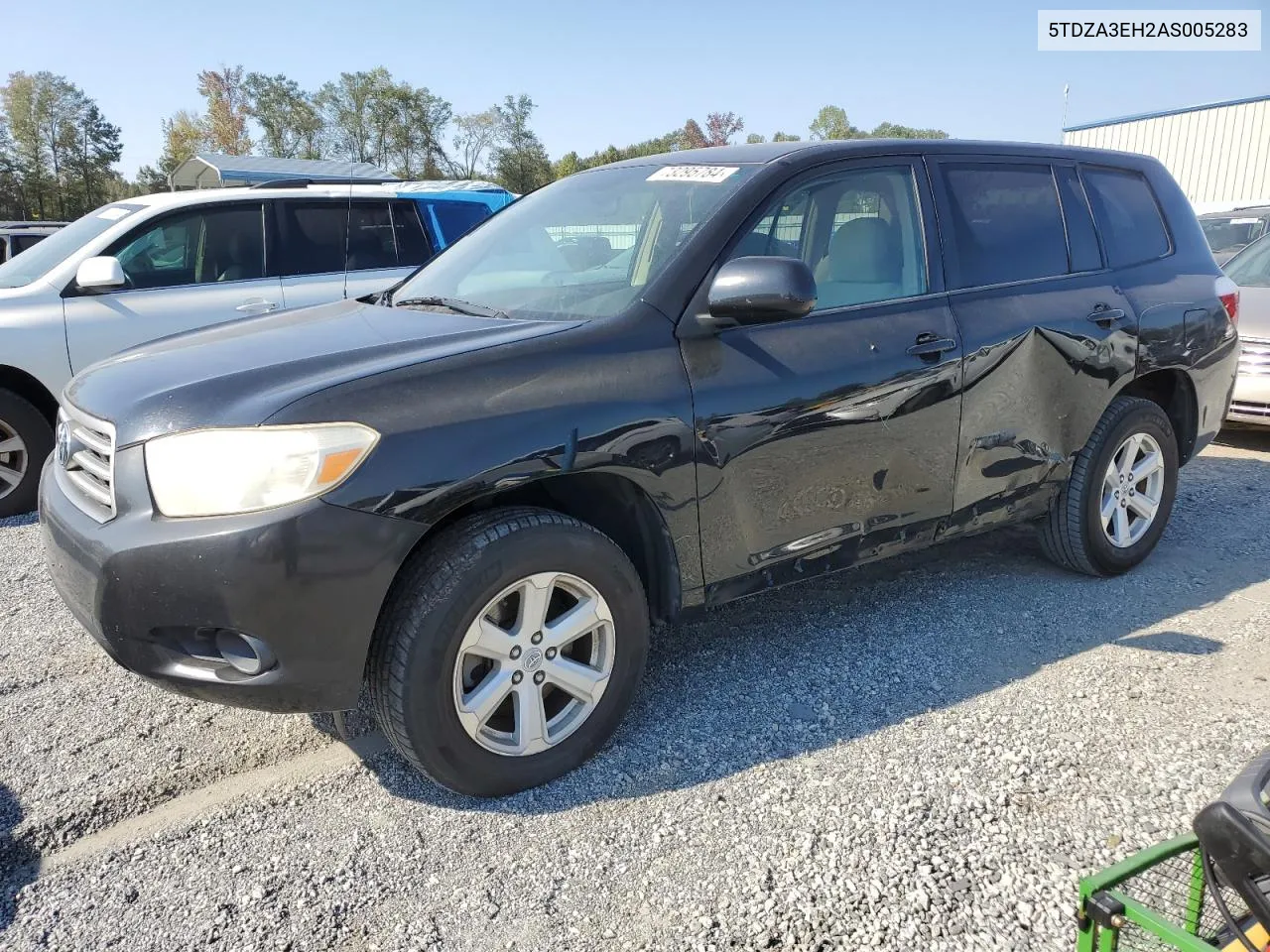 2010 Toyota Highlander VIN: 5TDZA3EH2AS005283 Lot: 73295784