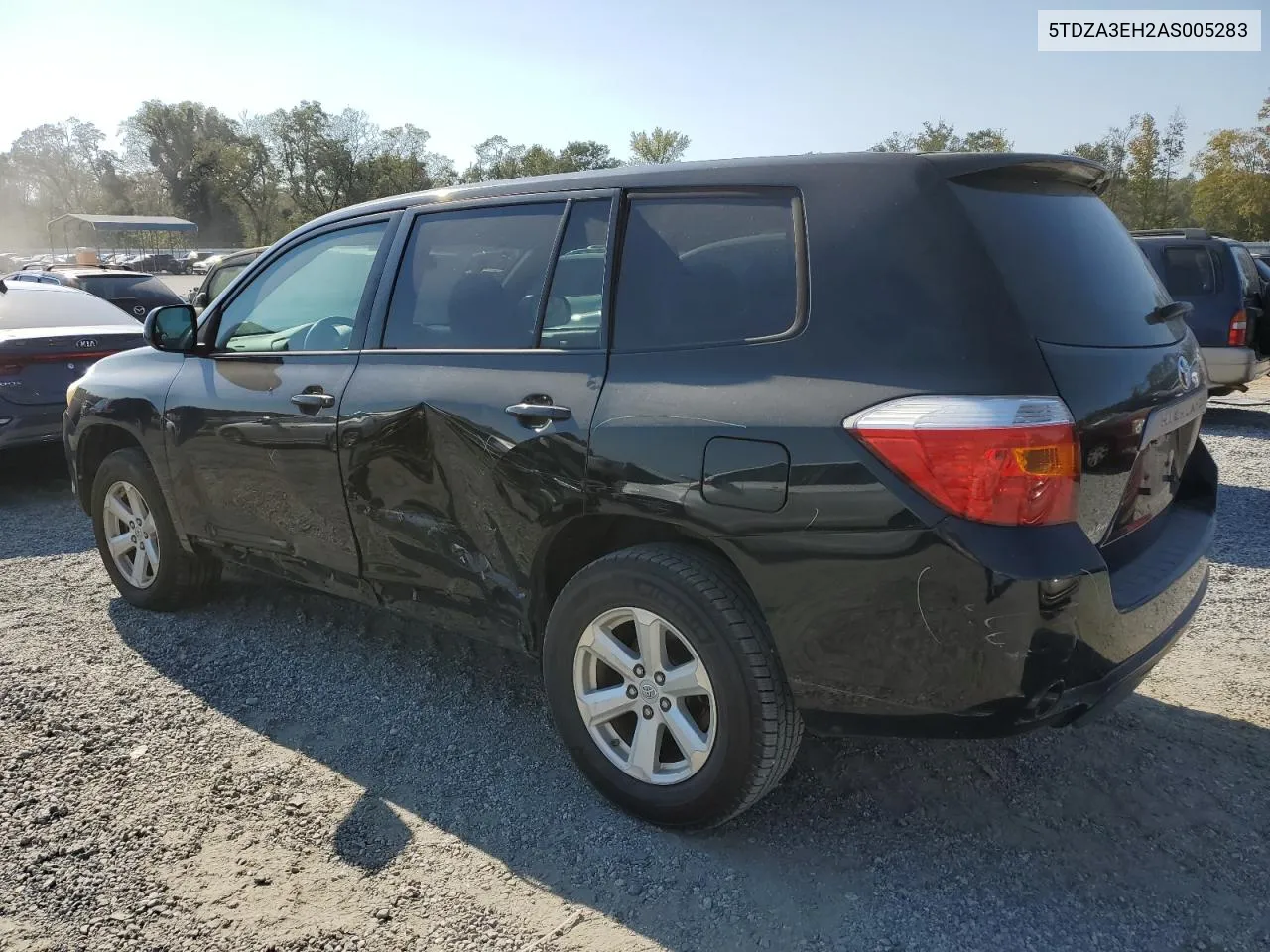 2010 Toyota Highlander VIN: 5TDZA3EH2AS005283 Lot: 73295784