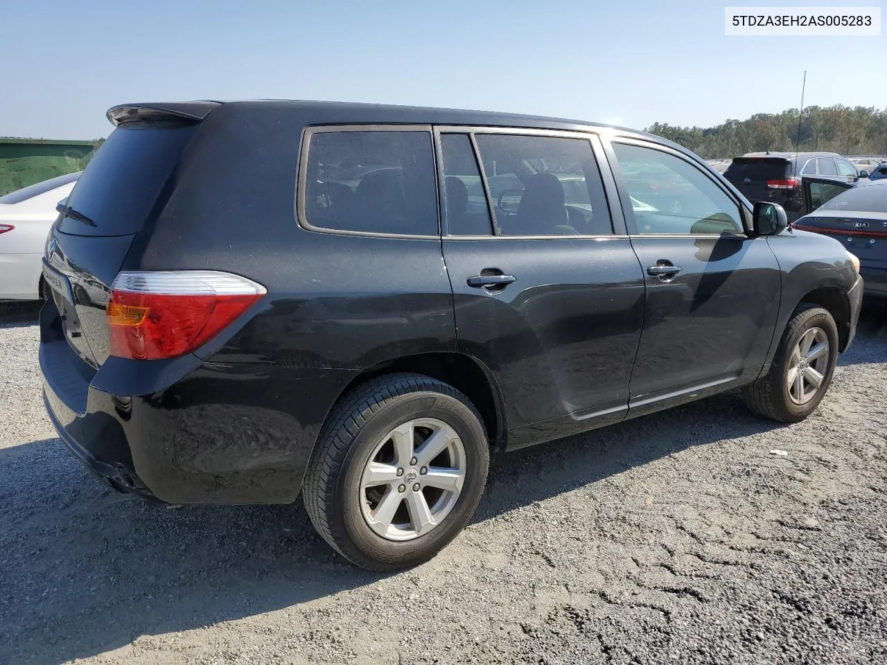 2010 Toyota Highlander VIN: 5TDZA3EH2AS005283 Lot: 73295784