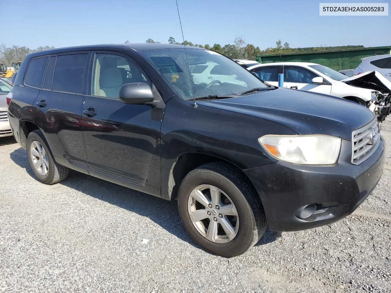 2010 Toyota Highlander VIN: 5TDZA3EH2AS005283 Lot: 73295784