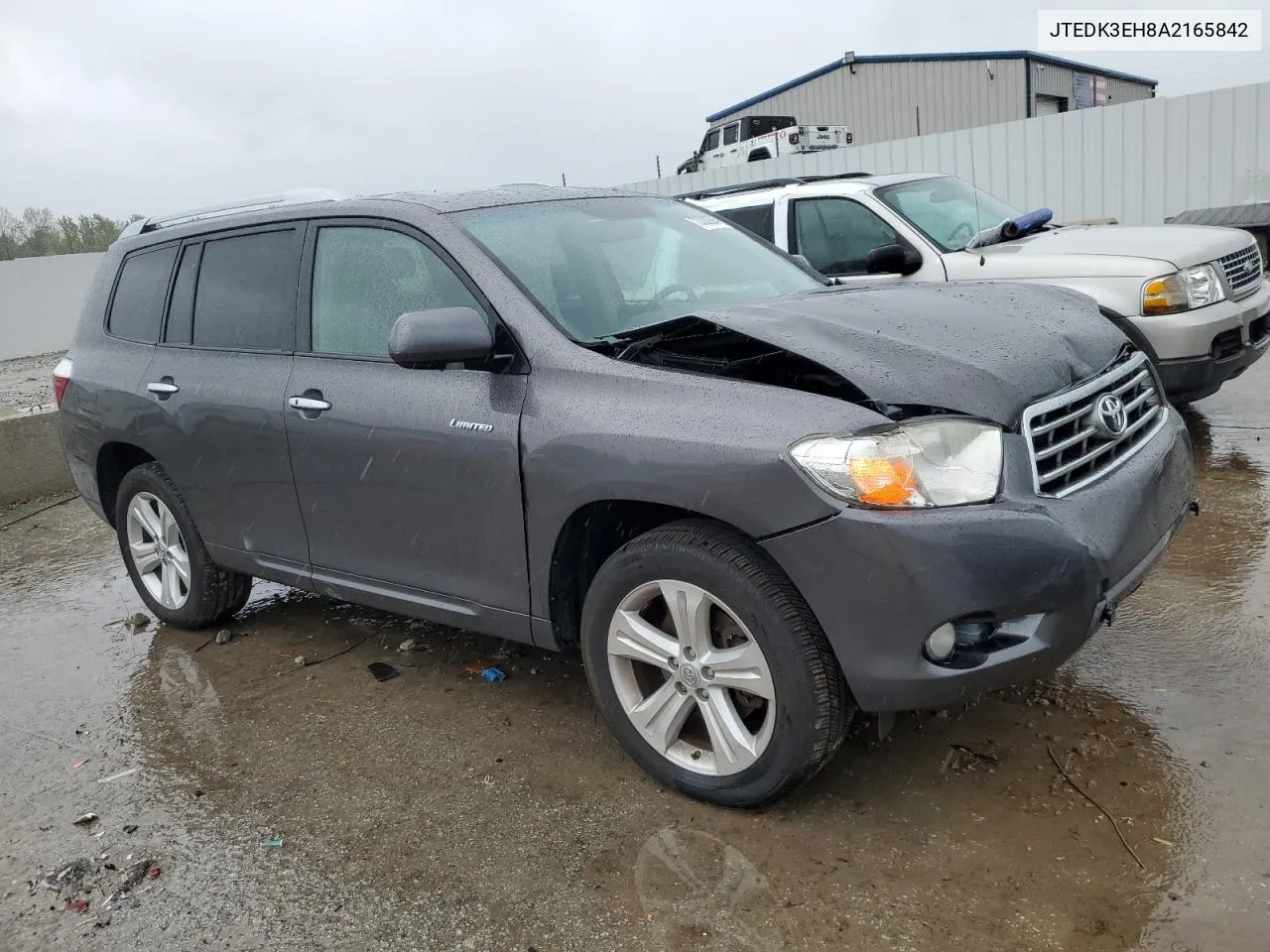 2010 Toyota Highlander Limited VIN: JTEDK3EH8A2165842 Lot: 73320884