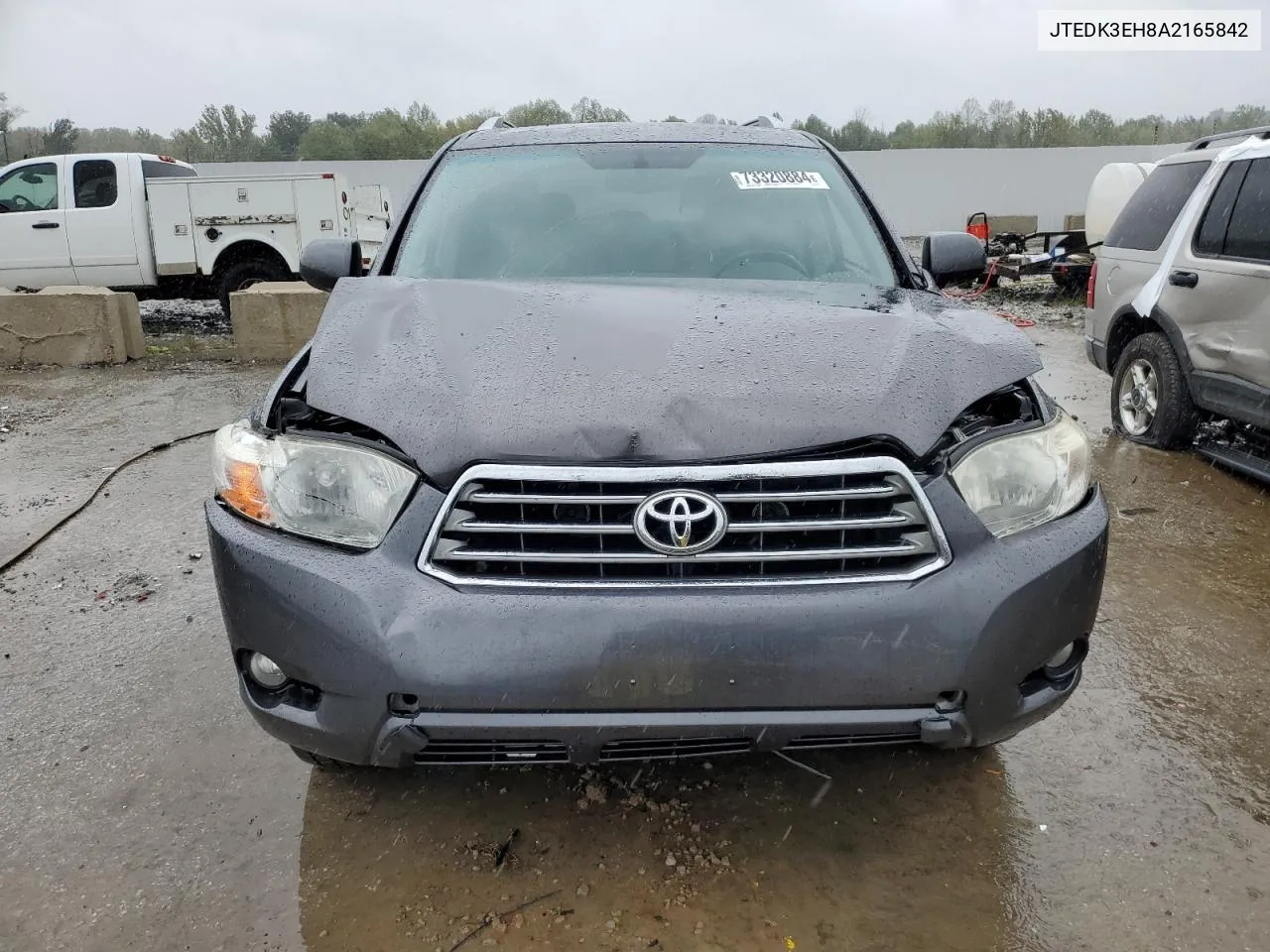 2010 Toyota Highlander Limited VIN: JTEDK3EH8A2165842 Lot: 73320884