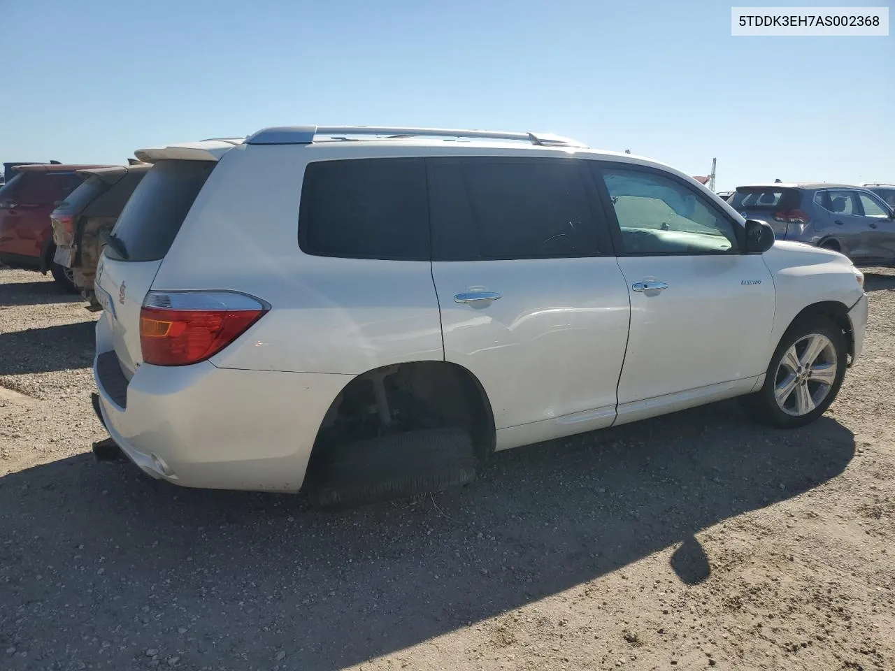 2010 Toyota Highlander Limited VIN: 5TDDK3EH7AS002368 Lot: 73416934