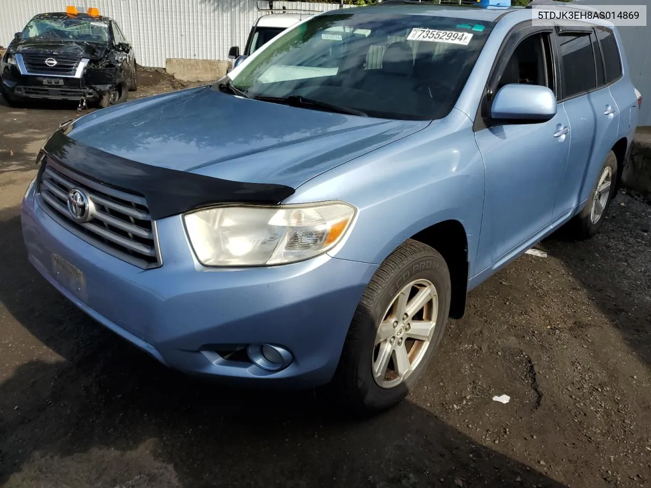 2010 Toyota Highlander Se VIN: 5TDJK3EH8AS014869 Lot: 73552994