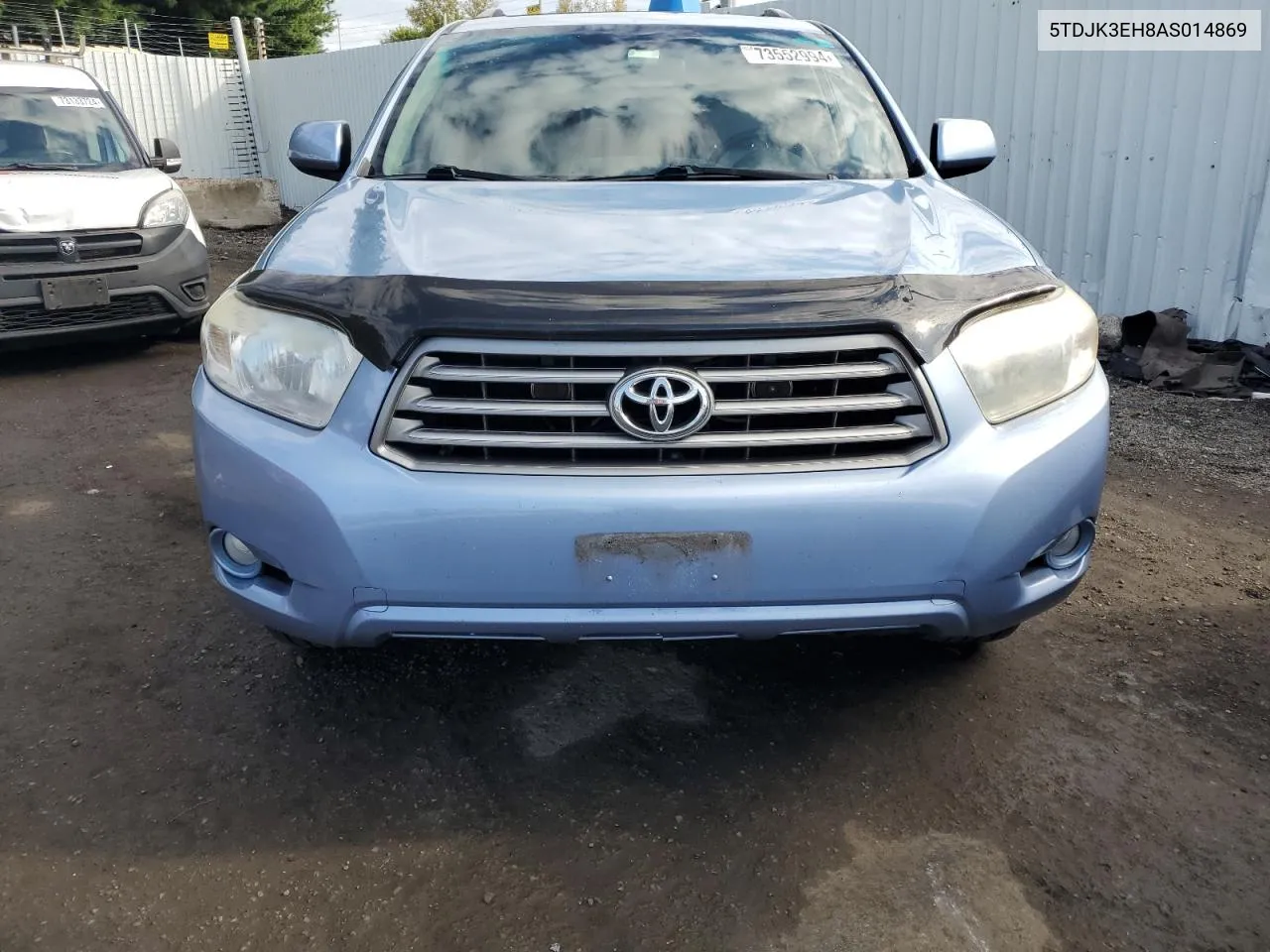 5TDJK3EH8AS014869 2010 Toyota Highlander Se