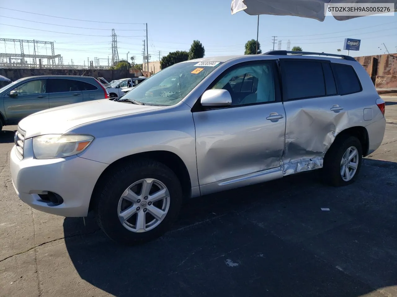 5TDZK3EH9AS005276 2010 Toyota Highlander