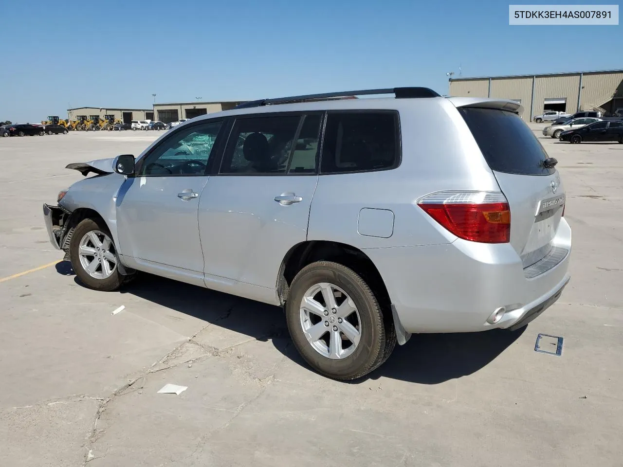 2010 Toyota Highlander Se VIN: 5TDKK3EH4AS007891 Lot: 73714504