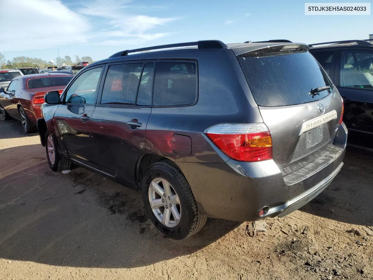 2010 Toyota Highlander Se VIN: 5TDJK3EH5AS024033 Lot: 73762204