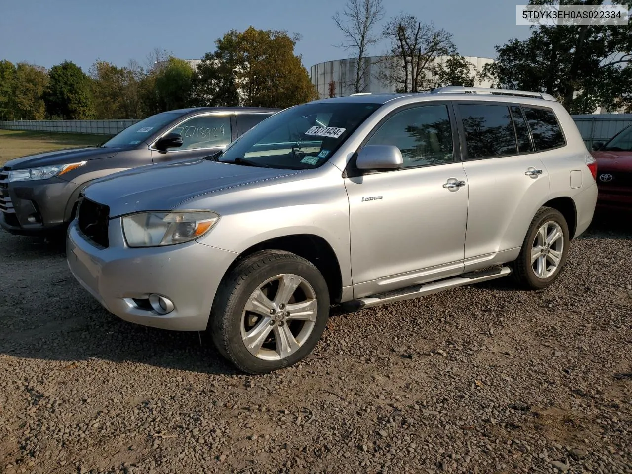 2010 Toyota Highlander Limited VIN: 5TDYK3EH0AS022334 Lot: 73771434