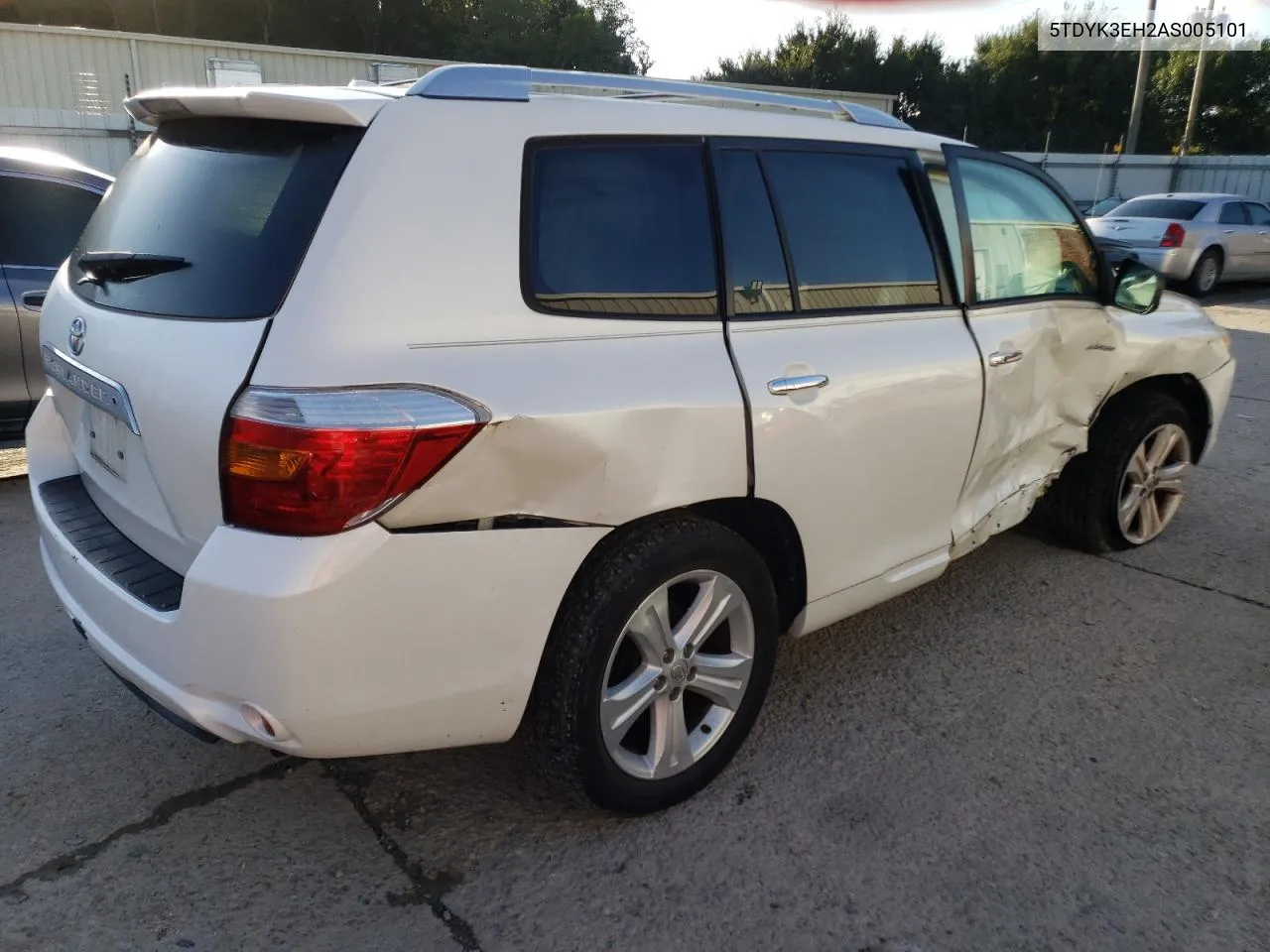 2010 Toyota Highlander Limited VIN: 5TDYK3EH2AS005101 Lot: 73919364