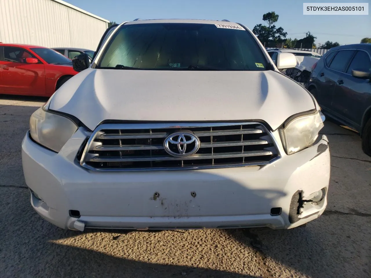 2010 Toyota Highlander Limited VIN: 5TDYK3EH2AS005101 Lot: 73919364