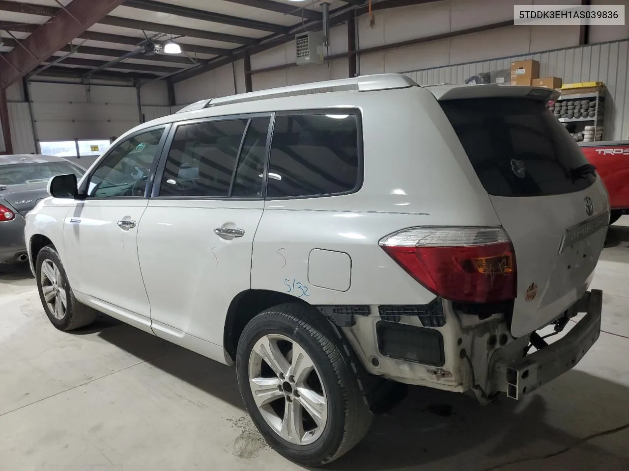 2010 Toyota Highlander Limited VIN: 5TDDK3EH1AS039836 Lot: 74228674