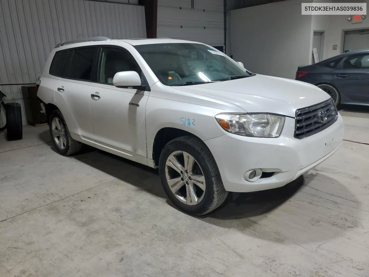 2010 Toyota Highlander Limited VIN: 5TDDK3EH1AS039836 Lot: 74228674