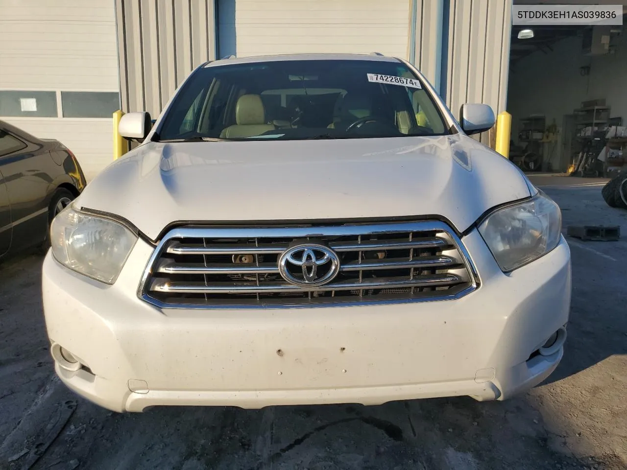 2010 Toyota Highlander Limited VIN: 5TDDK3EH1AS039836 Lot: 74228674