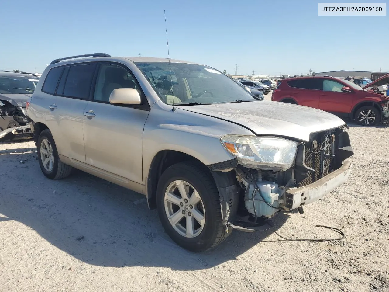 2010 Toyota Highlander VIN: JTEZA3EH2A2009160 Lot: 74767564