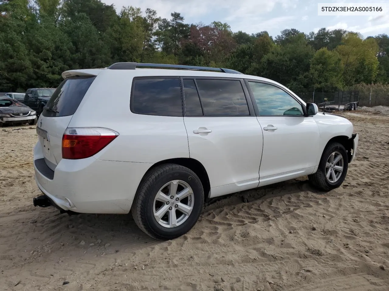 2010 Toyota Highlander VIN: 5TDZK3EH2AS005166 Lot: 74873734