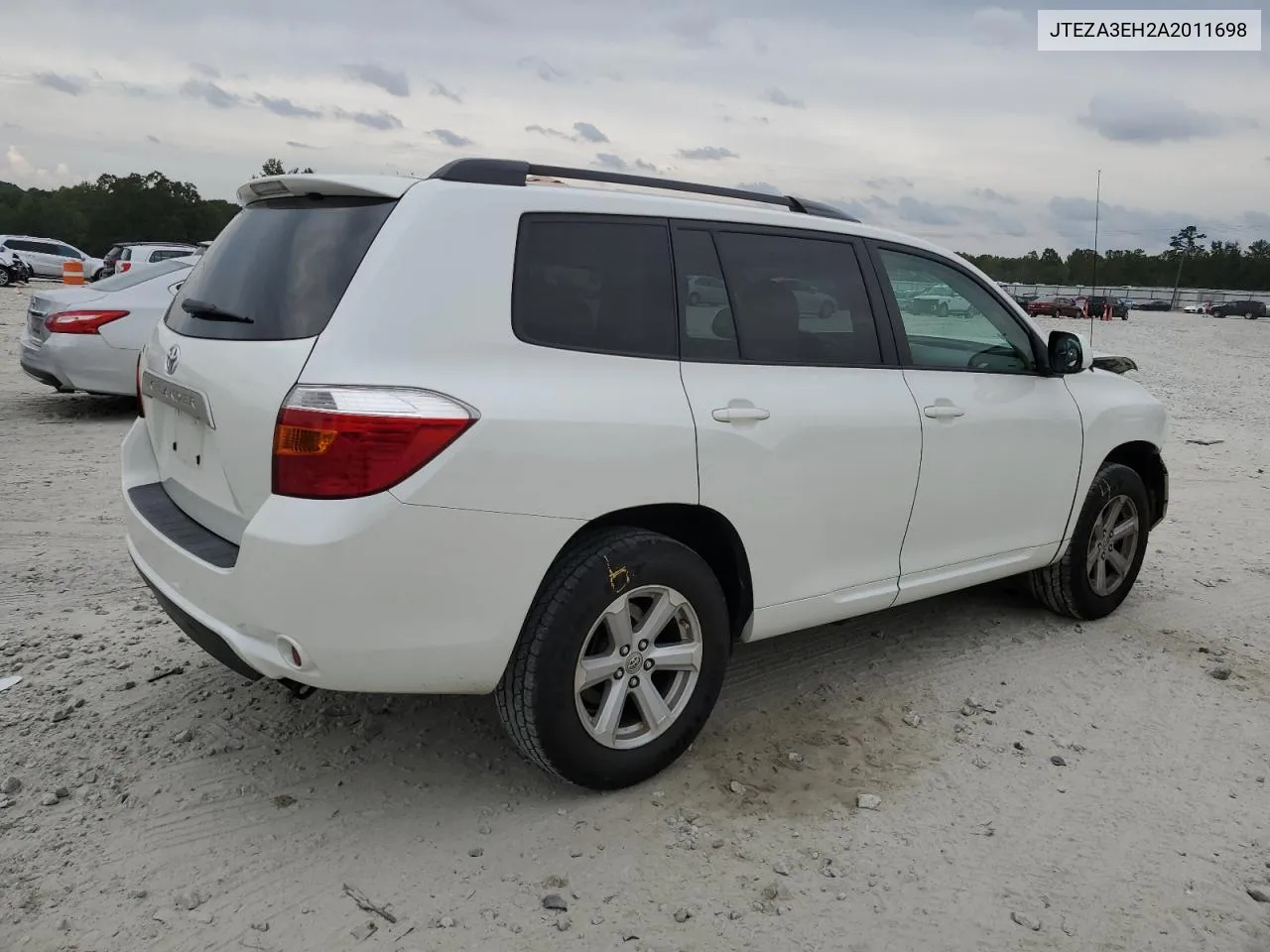 2010 Toyota Highlander VIN: JTEZA3EH2A2011698 Lot: 74912034