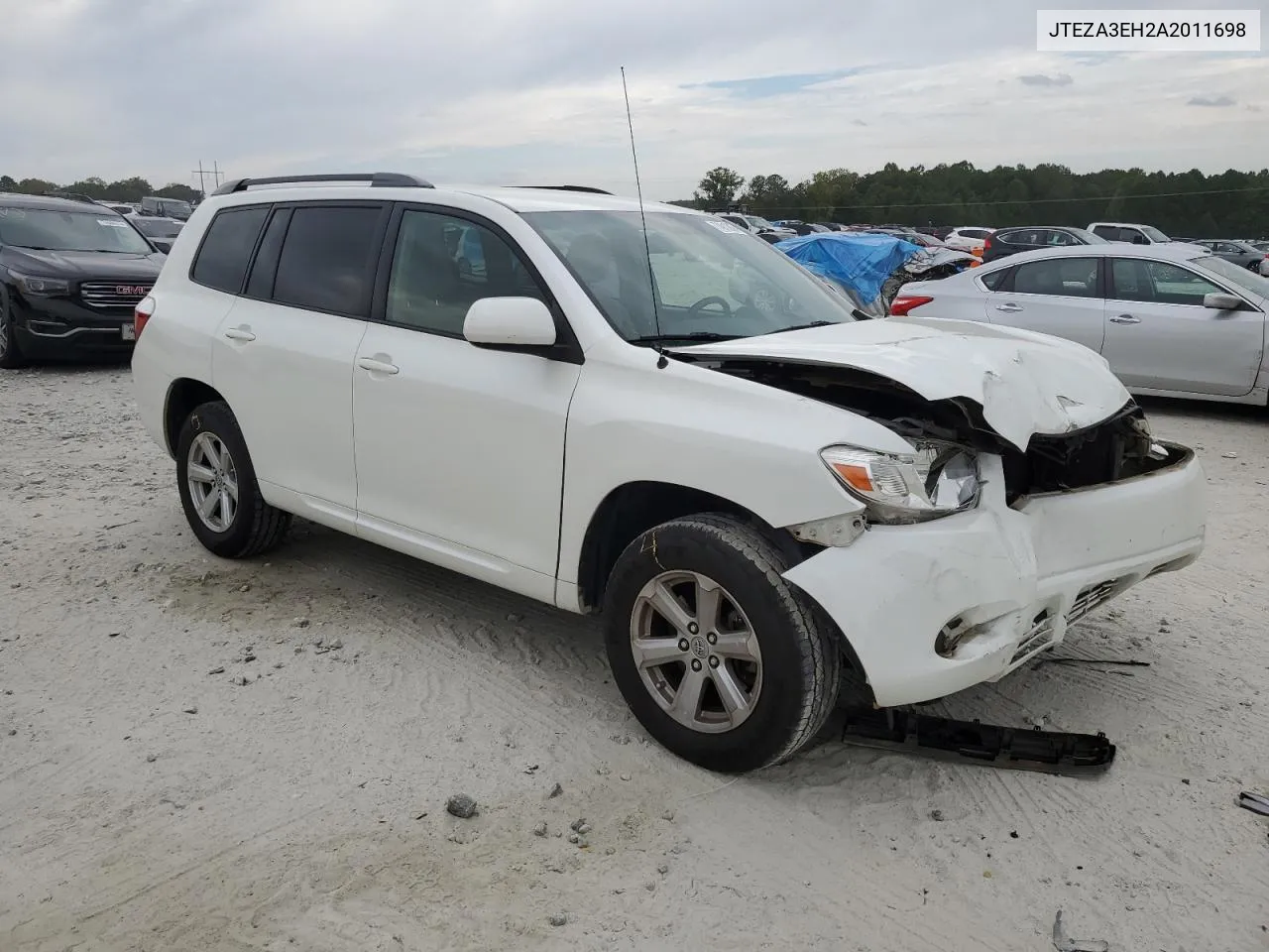 2010 Toyota Highlander VIN: JTEZA3EH2A2011698 Lot: 74912034