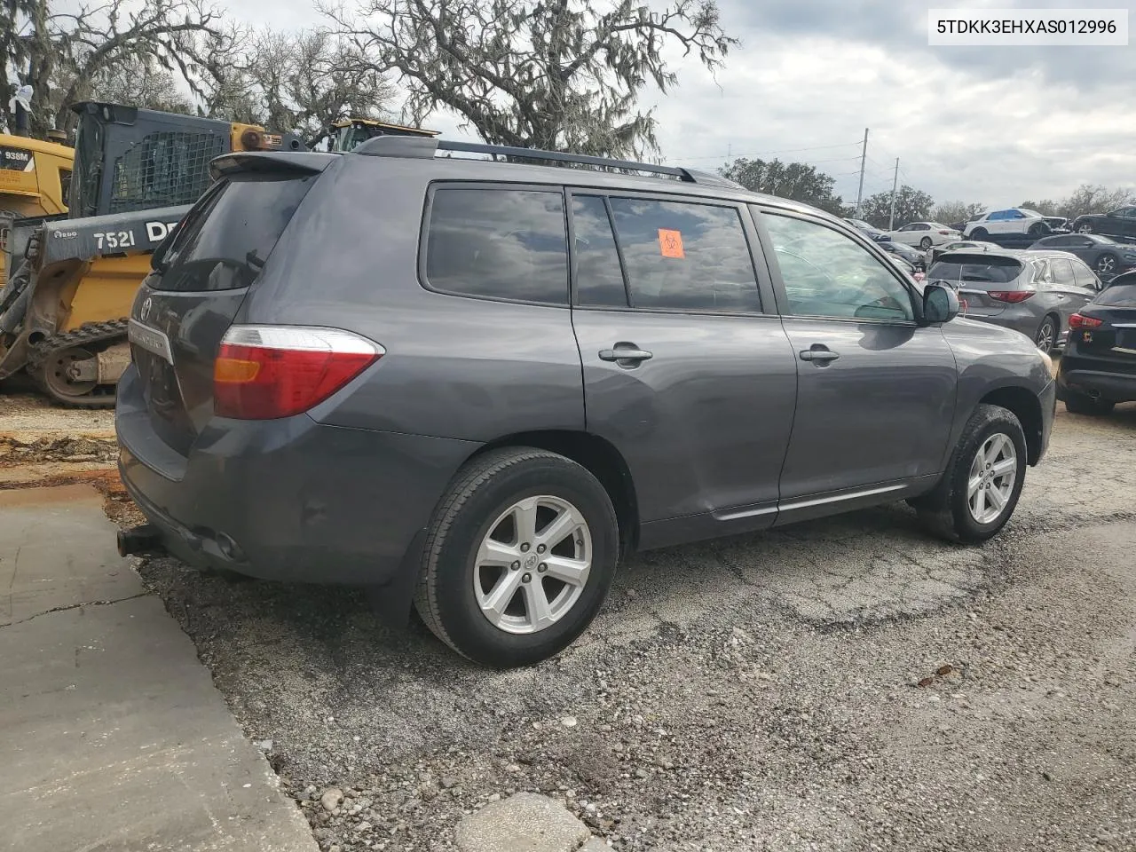 2010 Toyota Highlander Se VIN: 5TDKK3EHXAS012996 Lot: 75077294