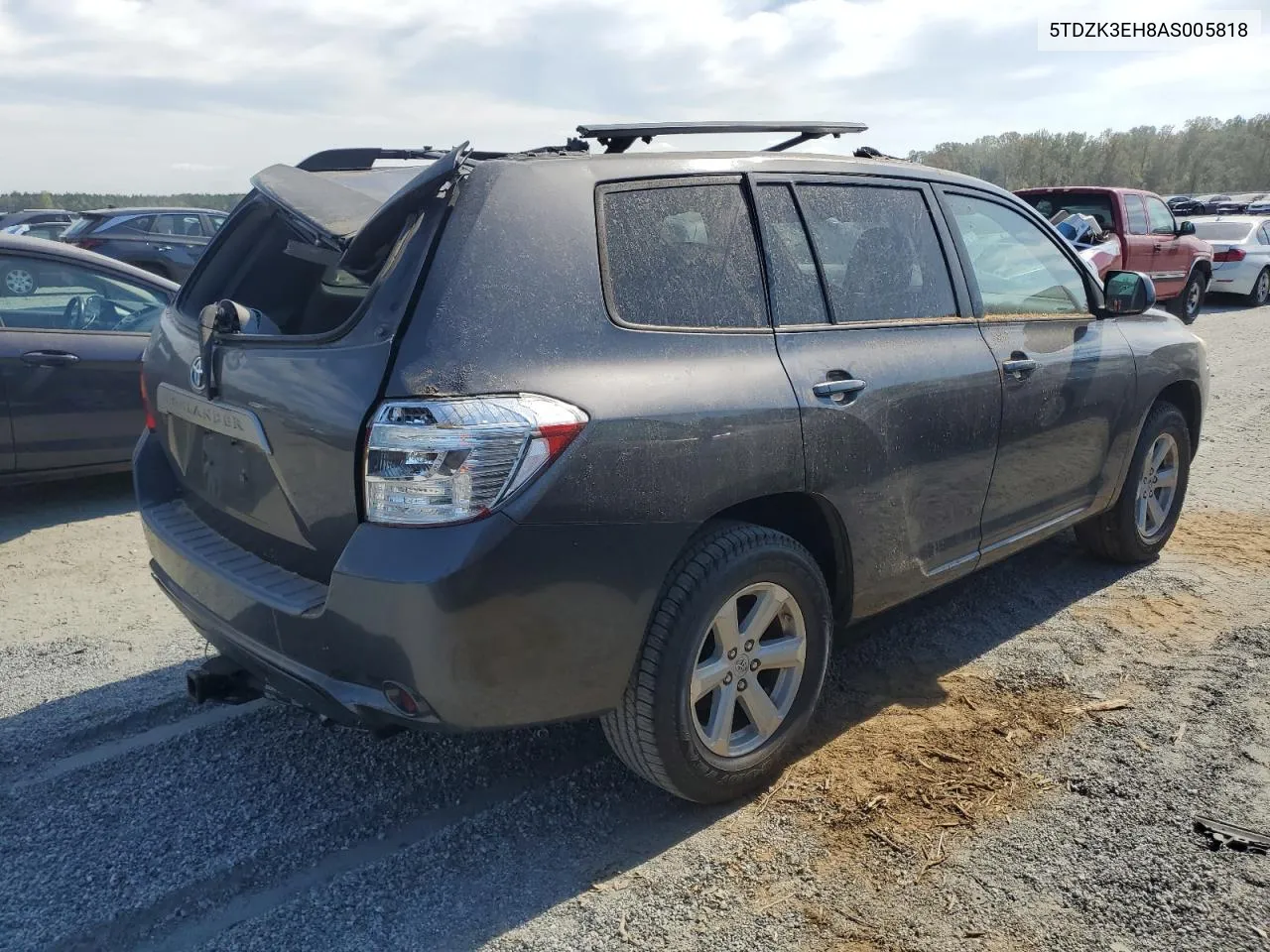 2010 Toyota Highlander VIN: 5TDZK3EH8AS005818 Lot: 75126754